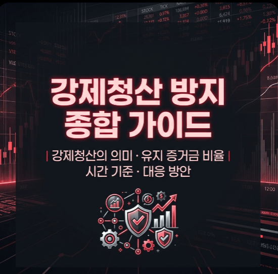 주식 반대매매 막는법 뜻 시간 기준 모르면 당장 내일 강제